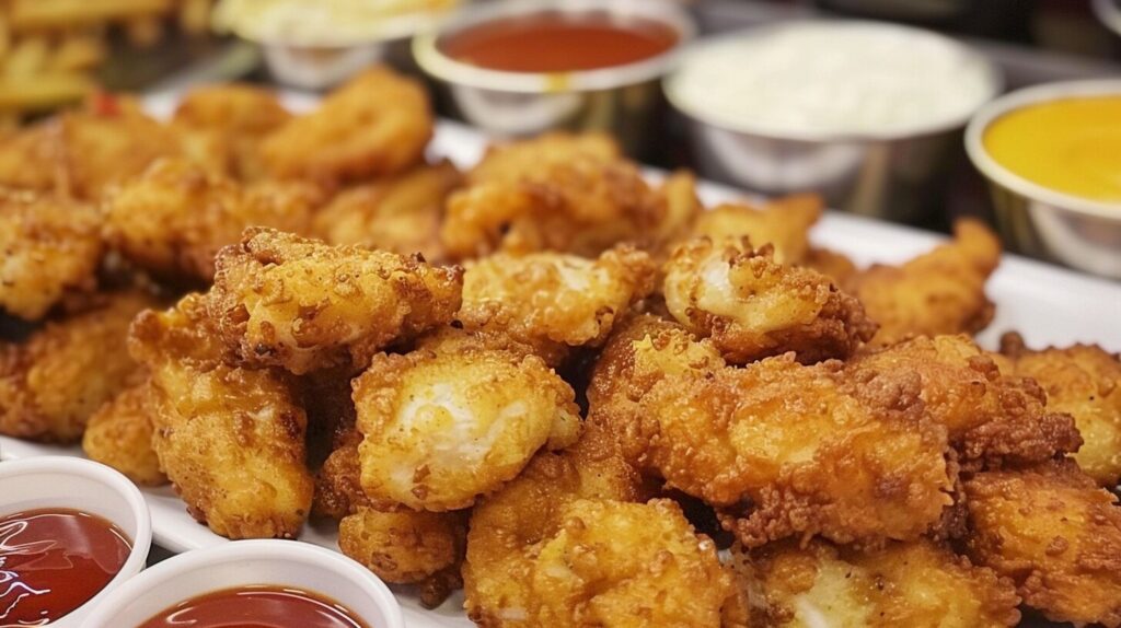 Plate of Chick-fil-A grilled nuggets.