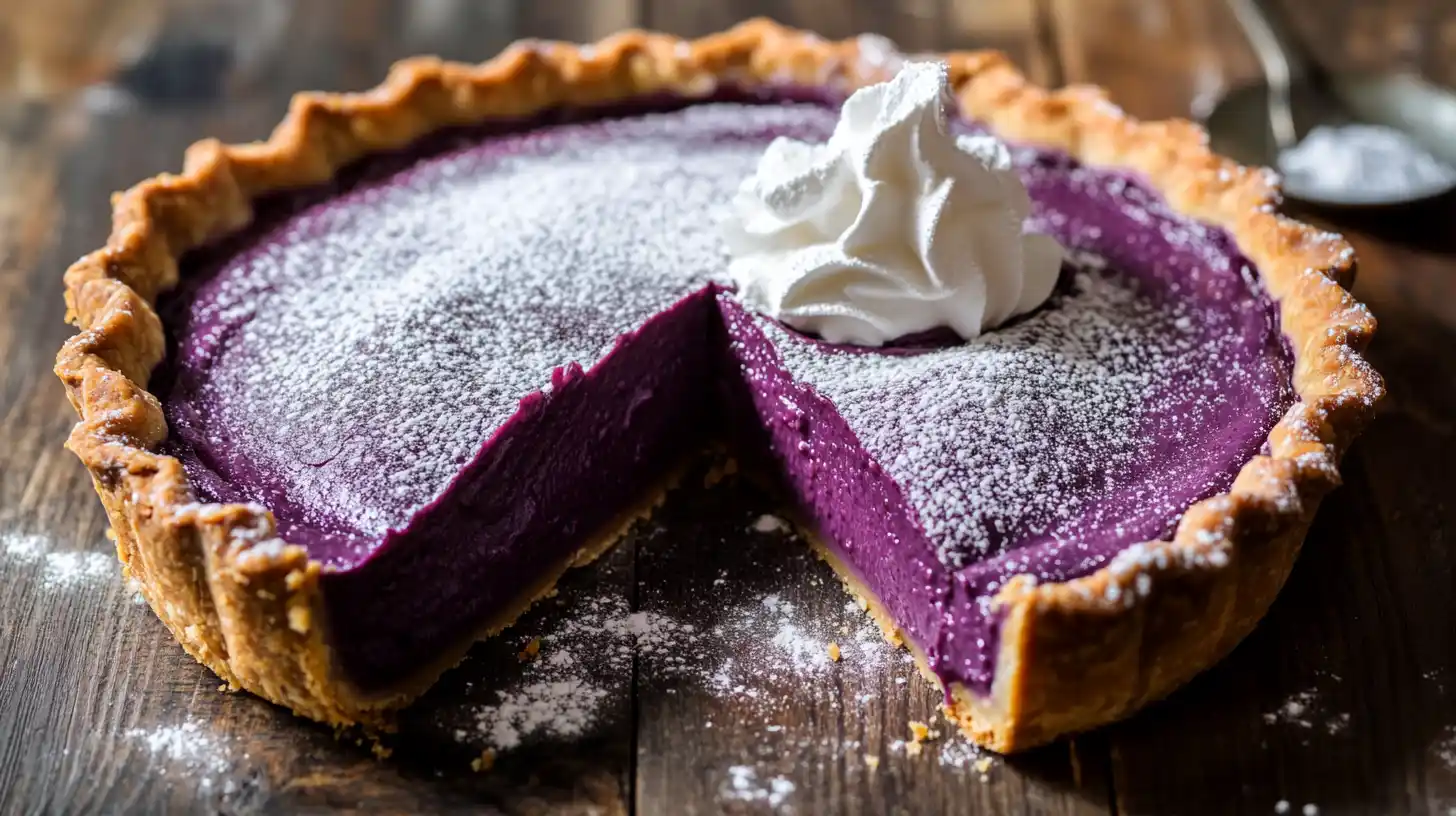 Purple Sweet Potato Pie Recipe