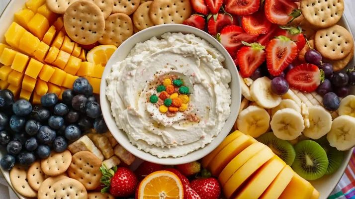 Cookie Dough Dip Party Platter