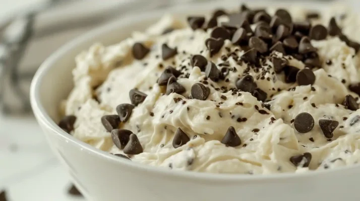 Cookie Dough Dip With Coconut And Pecans