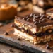 Peanut Butter Dream Bars Stack