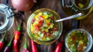 Hot Pepper Relish A Spicy Homemade Delight
